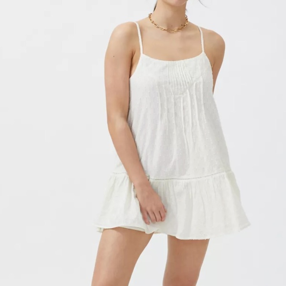 Brand new UO Dina Cotton Frock Mini Dress - Picture 4 of 4